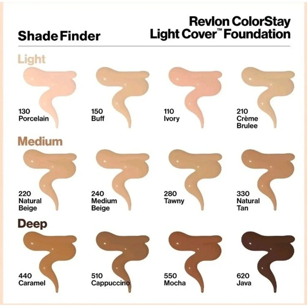 Revlon‎ ColorStay Light Cover Liquid Foundation, 320 True Beige, 1 fl. Oz